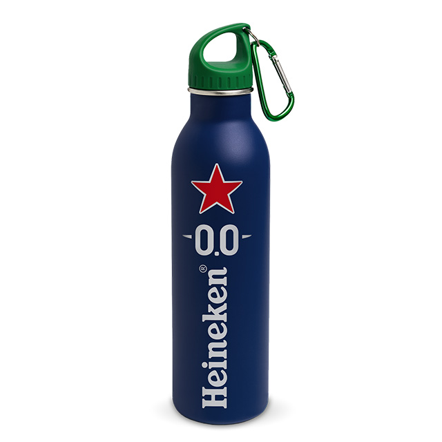Garrafa de metal azul Heineken 0.0 - 650ml 