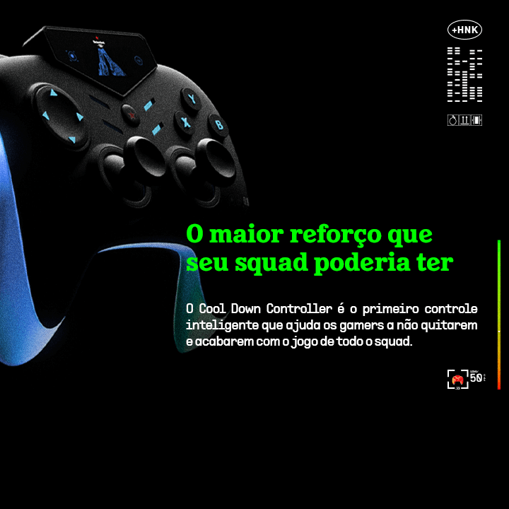 Sensores que identificam sinais de quitting, Cool Down Controller