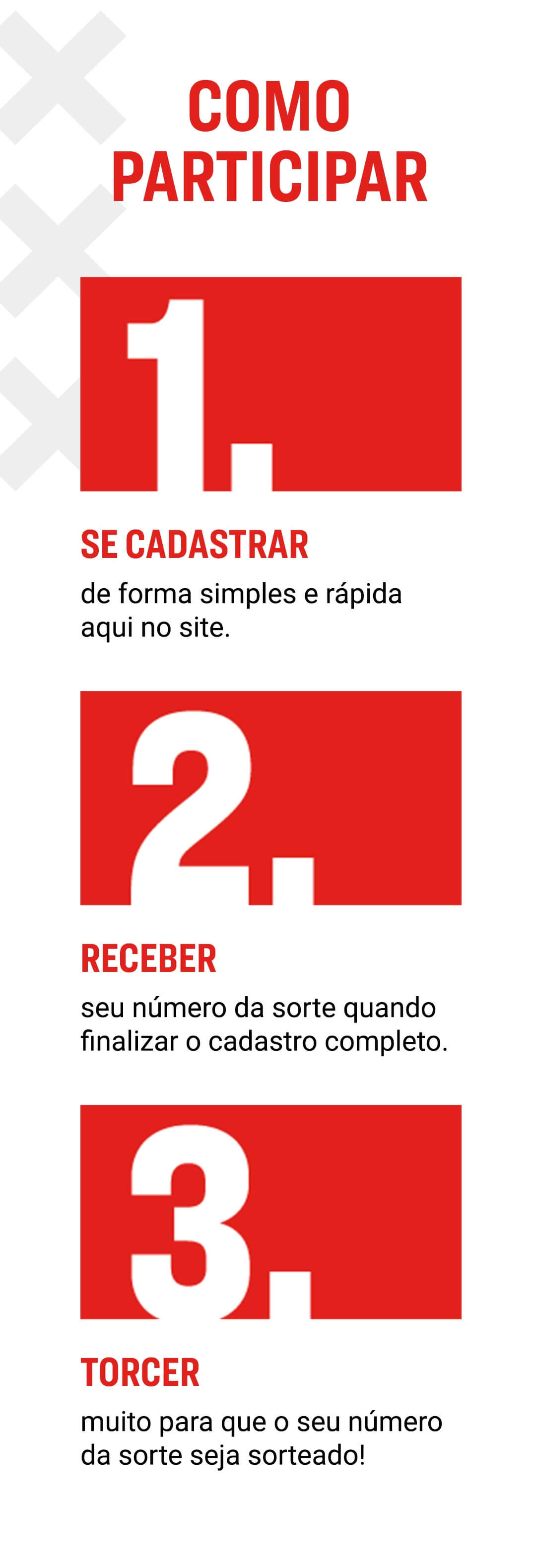 Como participar, cadastro, sorteio, viagem, concorrer, concorra, torcer