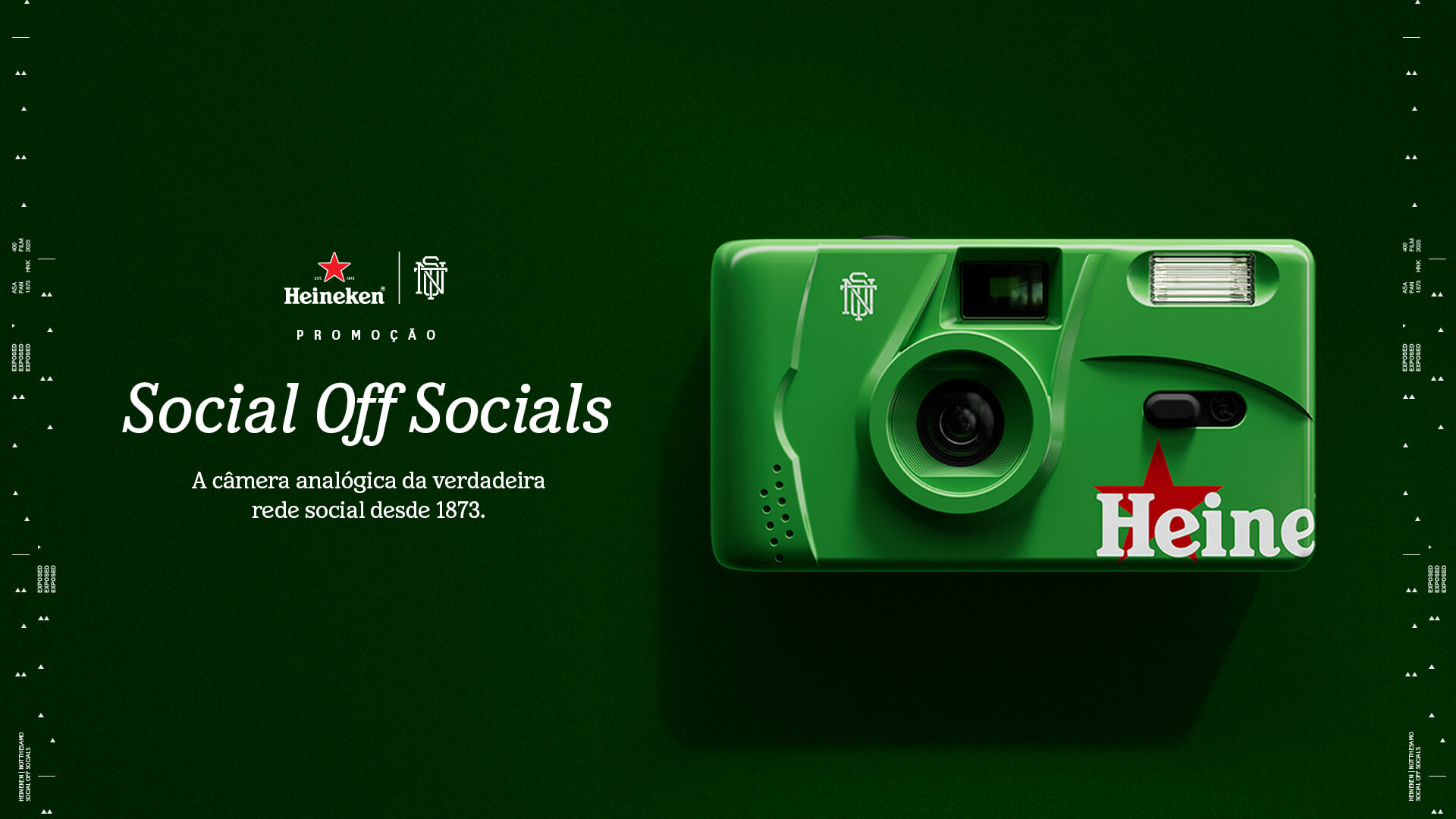 Promoção Social Off Socials, a câmara analógia da verdadeira rede social desde 19873