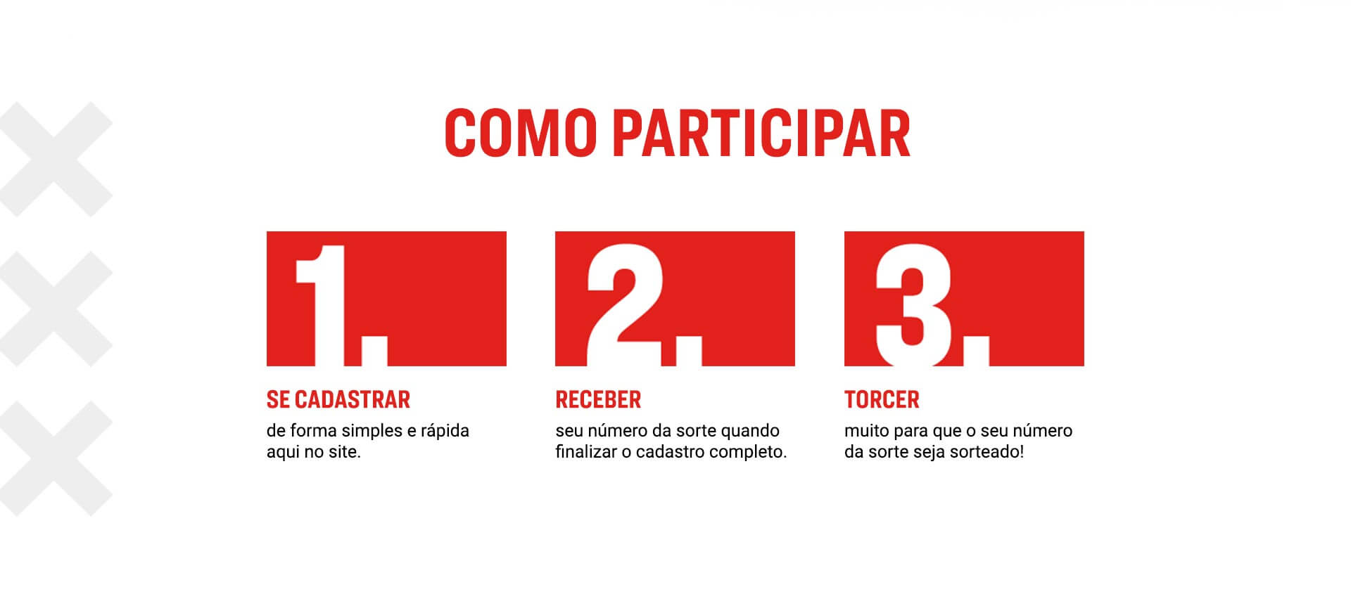 Como participar, cadastro, sorteio, viagem, concorrer, concorra, torcer