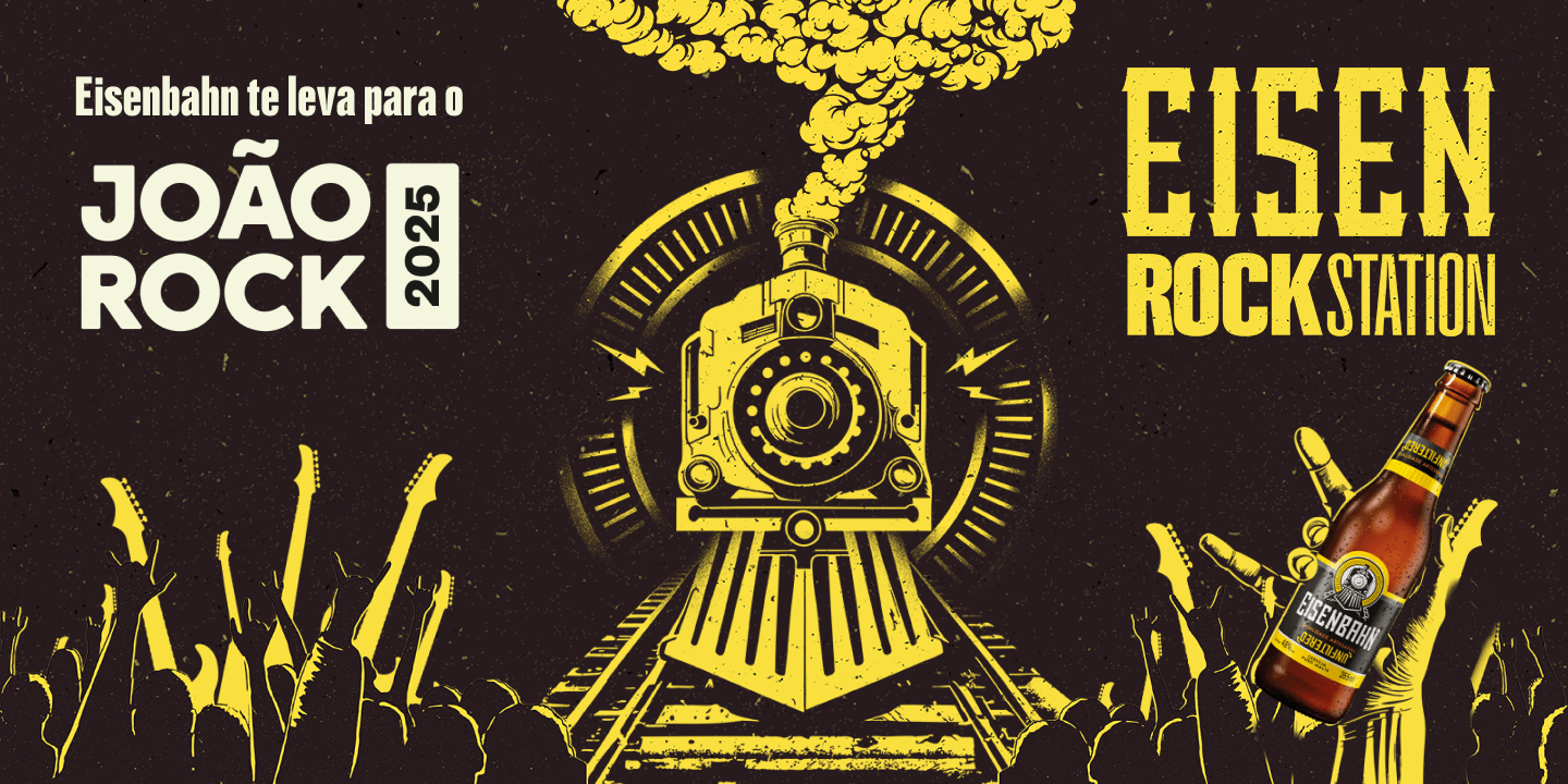 Eisenbhan rock station, voce no camarote no joão rock, pronto para curtir o maior festival nacinonal cerveja de qualidade