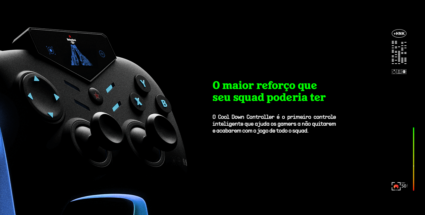 Sensores que identificam sinais de quitting, Cool Down Controller